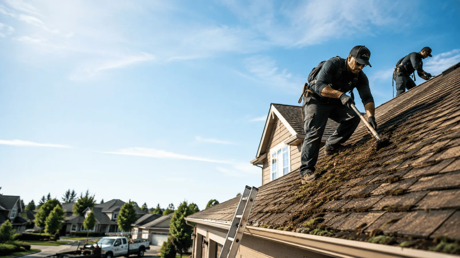 Roof Moss Removal in Lancaster, MN near me